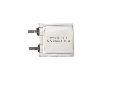 1mm Ultra Thin 012323 Lithium Polymer Battery 3.7V 30mAh