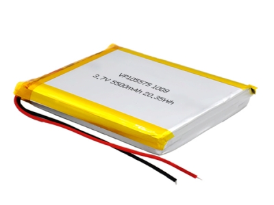 3.7V 5500mAh 105575 Rechargeable Lipo Battery