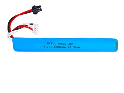 11.1V 1200mAh Rechargeable Lithium Ion Battery For Air Gun Toy Gun