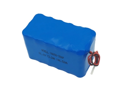 11.1V 13.2Ah 18650 3S6P Rechargeable Lithium Ion Battery