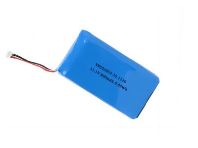 11.1V 800mAh VP502852-3S Rechargeable Lipo Battery