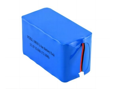 VCELL 11.1V 15.6Ah 3S6P 18650 Li-Ion Battery For Portable Fishing Light 