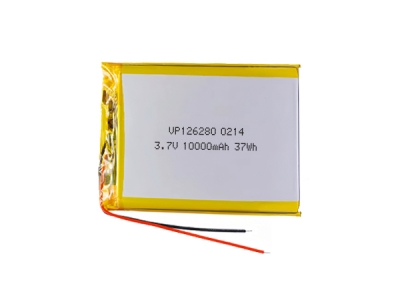 126280 3.7V 10000mAh Power Bank Lipo Rechargeable Battery