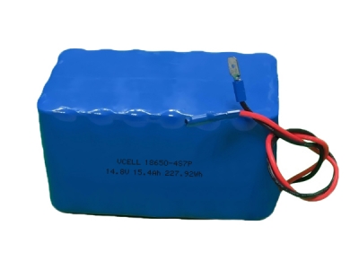 14.8V 15.4Ah 18650 Rechargeable Lithium Ion Battery Pack With BMS