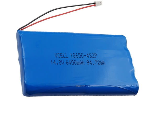 14.8V 6400mAh 18650 Lithium Ion Rechargeable Battery Pack