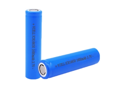 3.7V 1600mAh ICR16650 Rechargeable Lithium-Ion Battery