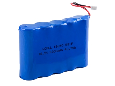 18.5V 2200mAh 18650 Rechargeable Li-Ion Battery Pack