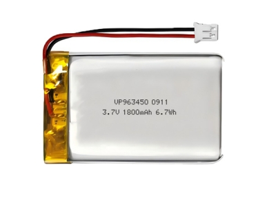 963450 3.7V 1800mAh Rechargeable Lithium Polymer Battery 