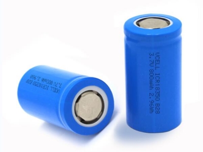 ICR18350 3.7V 800mAh Li-Ion Battery