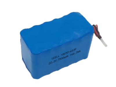 22.2V 7500mAh 18650 Rechargeable Lithium-Ion Battery Pack