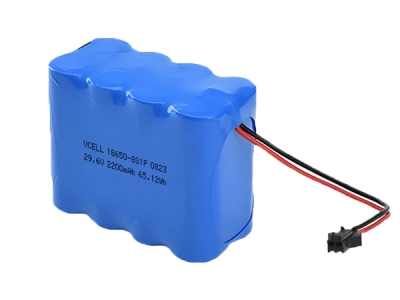 29.6V 2200mAh 18650 Rechargeable Li-Ion Battery