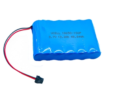 3.7V 13.2Ah 18650 Rechargeable Lithium Ion Battery