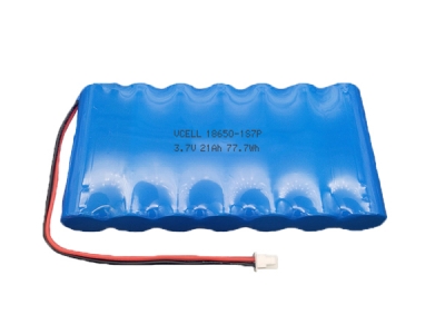 3.7V 21Ah 18650-7P Lithium Ion Battery Pack With BMS