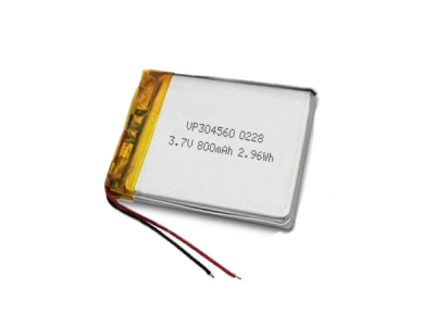 3.7V 800mAh 304560 Rechargeable Lithium Polymer Battery For Electronic Product