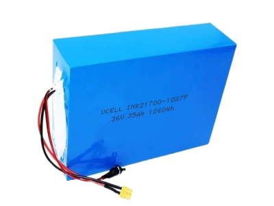 36V 35Ah 10S7P 21700 Li-Ion Battery Pack
