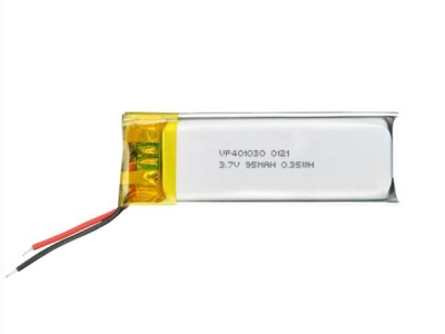 401030 3.7V 95mAh Li-Polymer Battery