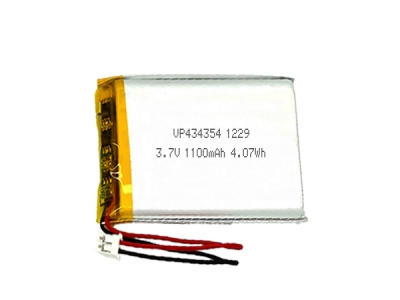 434354 3.7V 1100mAh LiPo rechargeable Battery