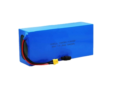 48V 17.5Ah 840Wh Rechargeable E-bike Lithium Ion Battery