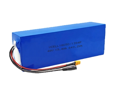 48V 13.4Ah 18650 Lithium Ion Battery For Electric Bike