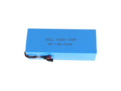 48V 13Ah Lithium Ion 18650 Rechargeable Battery For Ebike