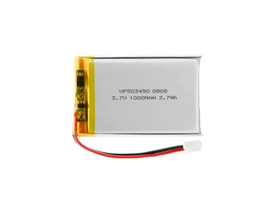 503450 3.7V 1000mAh Rechargeable Li-Polymer Battery With PCM