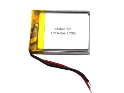 544060 3.7V 1440mAh Lithium Polymer Battery For Video Monitor