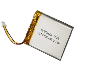 553640 3.7V 850mAh Lithium Polymer Battery For Consumer Electronics