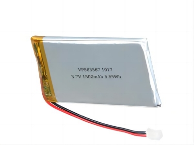 VP563567 3.7V 1500mAh Rechargeable LiPo Battery