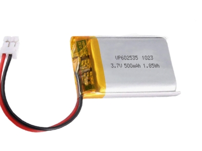 602535 3.7V 500mAh Lipo Rechargeable Battery For Beauty Equipment