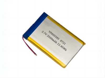 VP605585 3.7V 3500mAh Rechargeable Lipo Battery