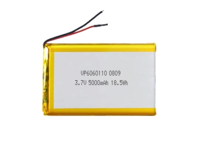 High Capacity 6060110 3.7V 5000mAh Rechargeable Lipo Battery