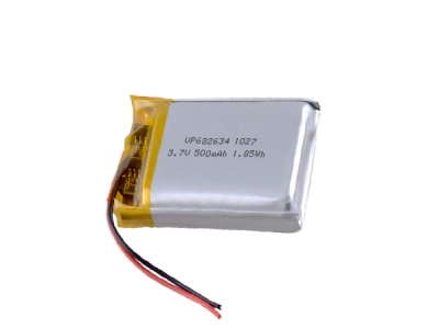 682634 3.7Volt 500mAh Lipo Battery For Transmitter