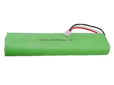 7.2V AA 1200mAh 6S1P Ni-MH Rechargeable Battery Pack