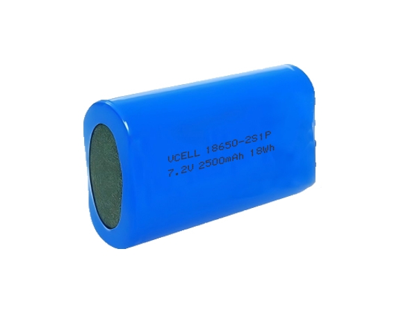7.2V 2500mAh 18650 Rechargeable Lithium Ion Battery Pack