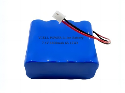 VCELL/OEM 7.4V 8800mAh 2S4P 18650 Li-Ion Battery Pack