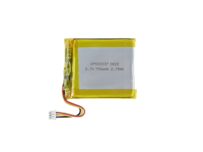 3.7V 750mAh 503337 Lipo Battery For Wearable Devices