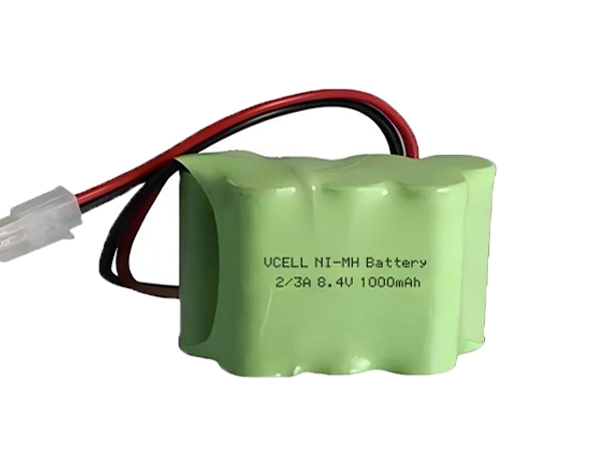 8.4V 1000mAh 2/3A NiMH Rechargeable Battery Pack