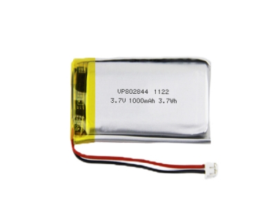 802844 3.7V 1000mAh Rechargeable Lipo Battery