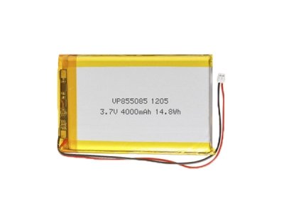 3.7V 4000mAh 855085 Rechargeable Lipo Battery