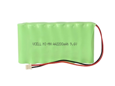 9.6V AA 2200mAh NiMH Rechargeable Battery Pack