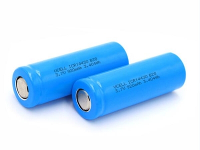 ICR14430 3.7V 920mAh Rechargeable Li-Ion Battery