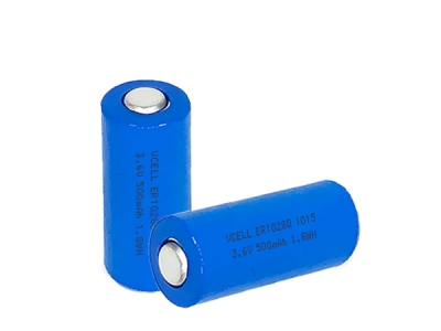 ER10280 3.6V 500mAh 2/3AAA Lithium Battery