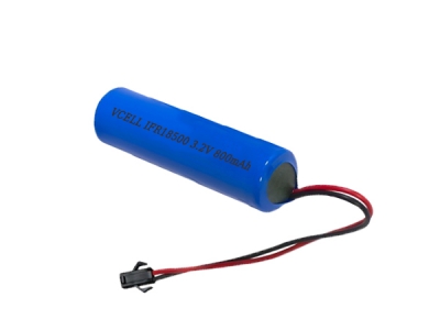 IFR18500 3.2V 800mAh Rechargeable LiFePo4 Battery