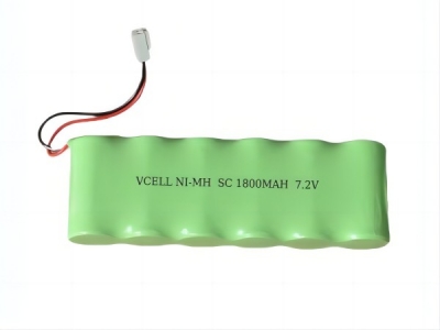 VCELL Best 7.2V SC 1800MAH NI-MH Battery Pack