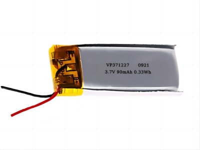 VP371227 3.7V 90mAh Lithium Polymer Battery