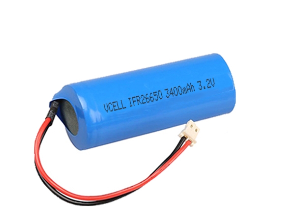 IFR26650 LiFePO4 3.2V 3400mAh Rechargeable Battery 