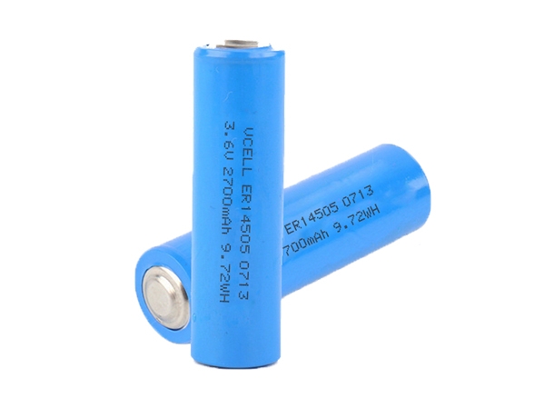 ER14505 锂亚硫酰氯 3.6V 2700mAh 5号锂电池